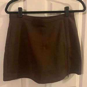 Express brown skort size medium